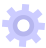 Photo donut cyan